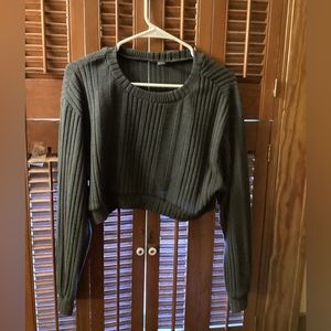 Cropped sweater